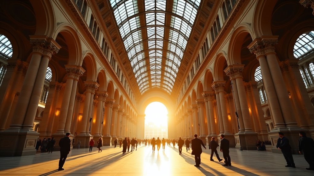 neo baroque train station splendor