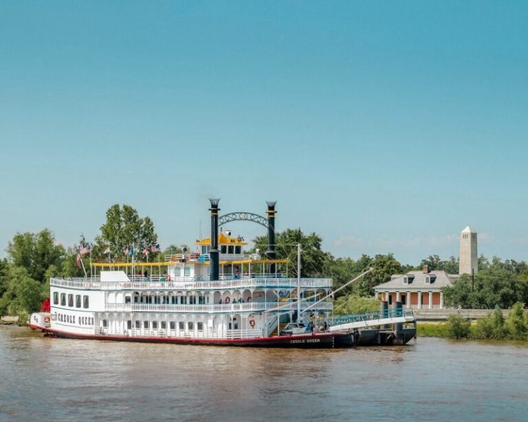 New Orleans: Creole Queen History Cruise with Optional Lunch - What to Expect on the Water