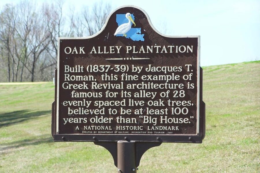 New Orleans: Oak Alley Plantation -N- Swamp Tour Full Day