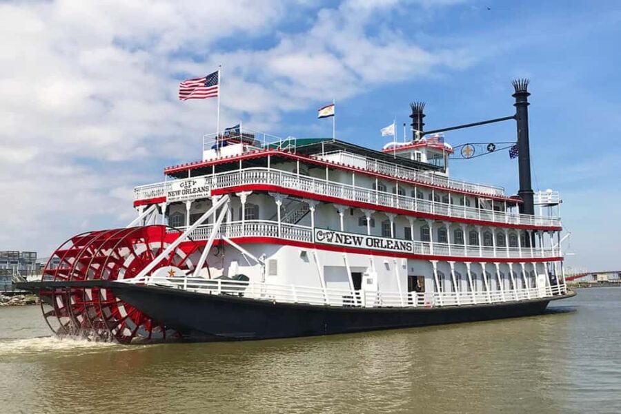 New Orleans: Sunday Steamboat Jazz Cruise + Optional Brunch