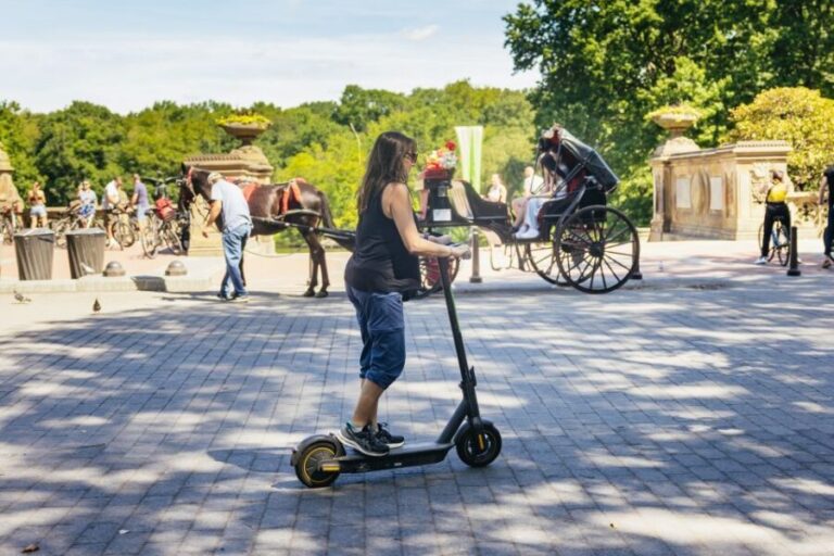 New York City: Central Park Electric Scooter Tour - The Landmarks and Sights