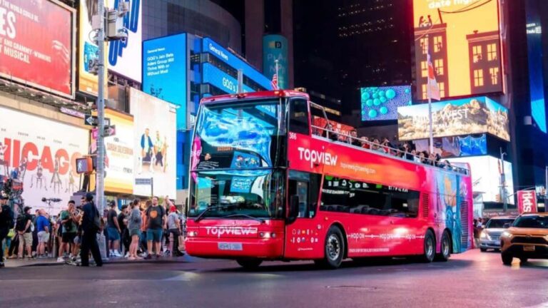 New York City: Discover Pass with Hop-on Hop-off Bus Tour - What to Expect from Your Itinerary