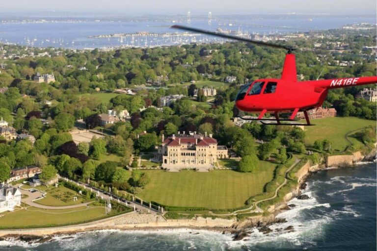 Newport: Helicopter Tour Over Mansions for up to 3 people - The Experience: Pros and Cons