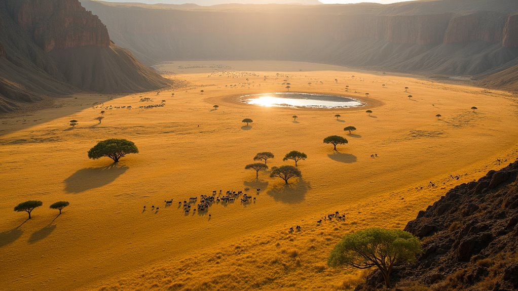 ngorongoro wildlife concentration