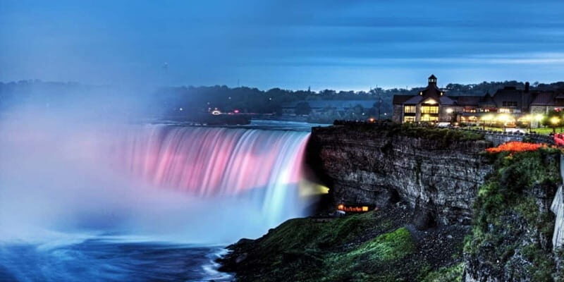 Niagara Falls: Guided Night Tour w/ Dinner & Hotel Transfer - The Itinerary Breakdown
