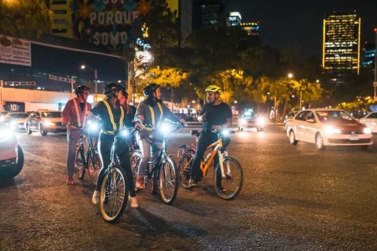 Night Street Food Bike Tour Mexico City - The Itinerary in Detail