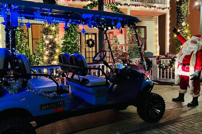 Nights of Lights Private Golf Cart Tour for up to 5 people! - Frequently Asked Questions