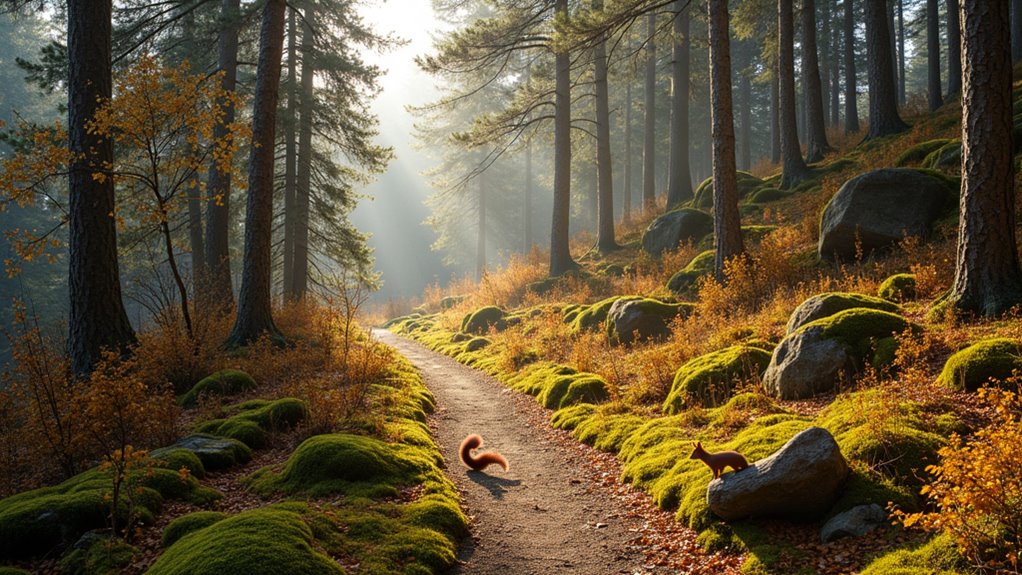 nuuksio hiking trails wildlife