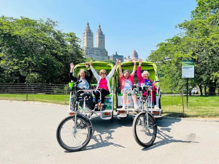 NYC: Central Park Elf & Home Alone Film Spots Pedicab Tour - Is It Worth the Price?