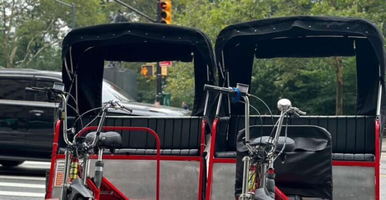 NYC Central Park Pedicab Tours - The Guide: Your Key to a Memorable Experience