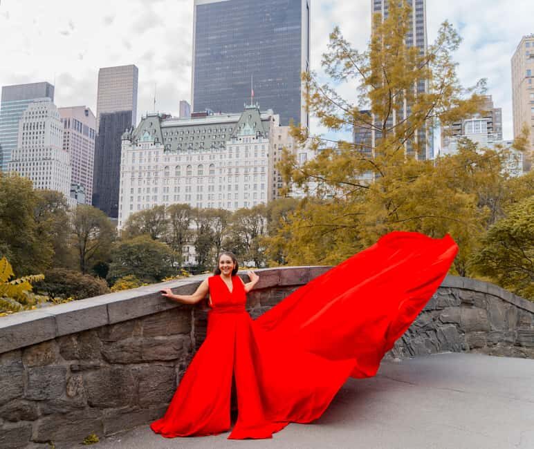 NYC: Flying dress photoshoot Dumbo or Central Park jonadress - Who Will Love This?