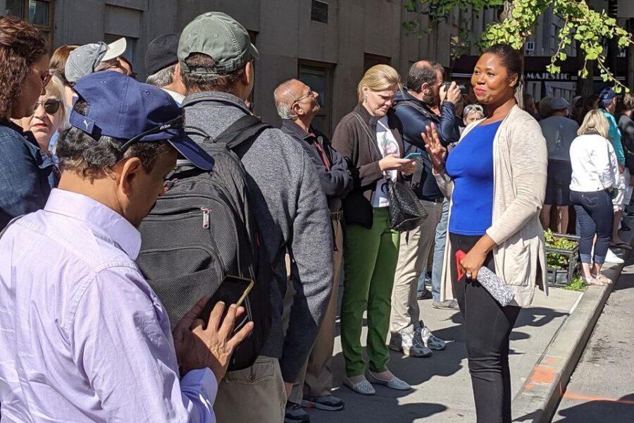 NYC: Guided Bus and Walking Tour with Staten Island Ferry - Key Points
