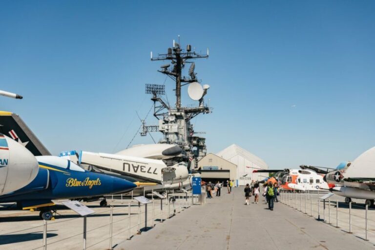 NYC: Intrepid Museum Entry Ticket - The Submarine and Extra Attractions