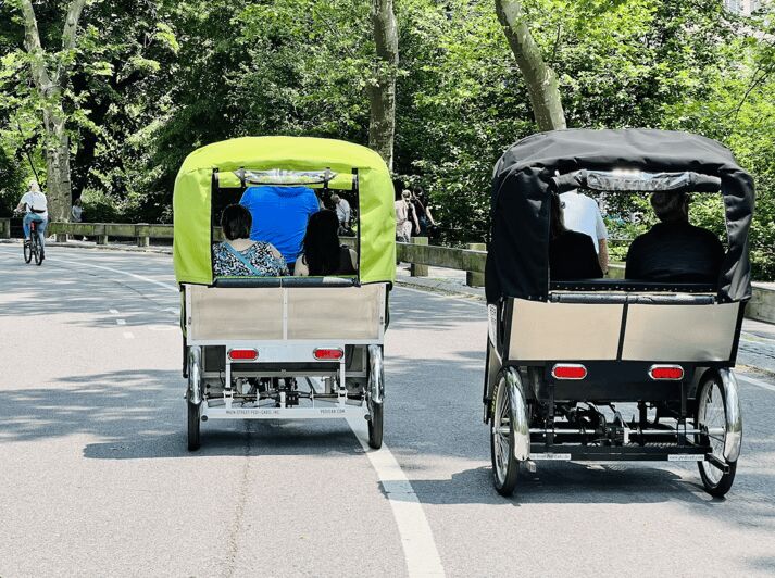 NYC: Private Central Park Pedicab Tours / PICKUP FROM MUSEUM - The Ride and Its Benefits