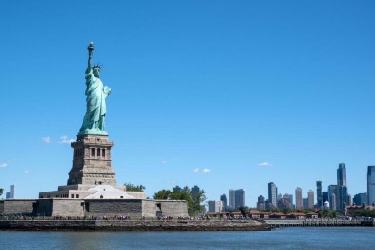 NYC: Sightseeing Day Trip with Statue of Liberty Visit - Transportation and Group Size