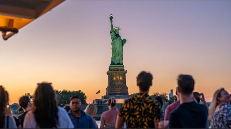 NYC: Statue of Liberty Sunset Cruise Skip-the-Line Ticket - What to Expect on the Cruise
