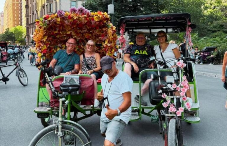 NYC: Valentines Day Central Park Tour by Heated Rickshaw - What You Can Expect on This Tour