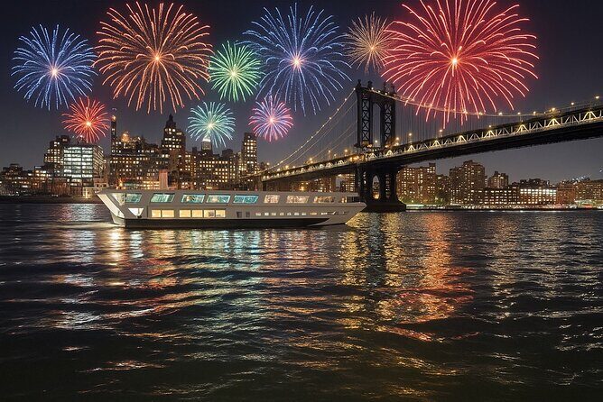NYE Fireworks Cruise on the Grande Mariner With Dinner + Open Bar - Setting the Scene: The Itinerary and Experience
