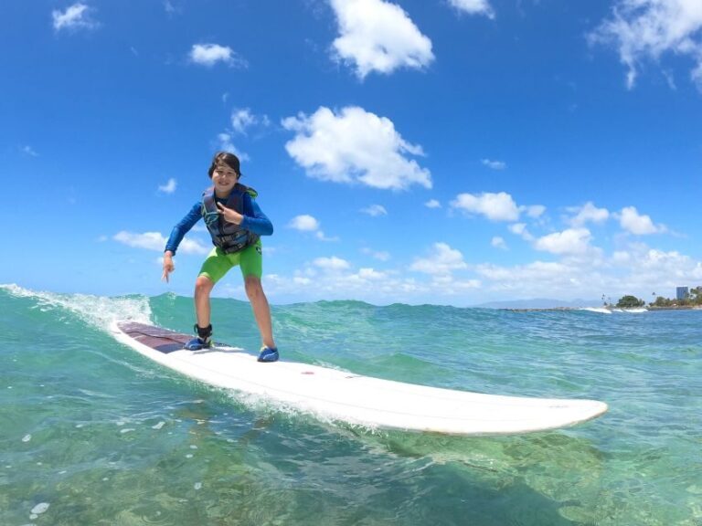 Oahu: Kids Surfing Lesson in Waikiki Beach (up to 12) - The Gear and Convenience