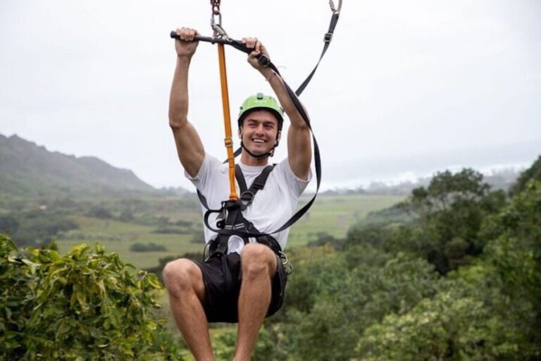 Oahu: Kualoa Jurassic Valley Zipline Tour - The Experience in Detail