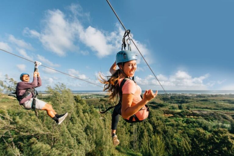 Oahu: North Shore Zip Line Adventure with ATV and Farm Tour - The Farm and Cultural Connection