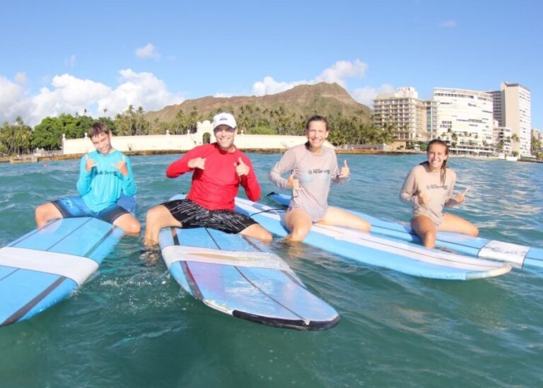 Oahu: Waikiki 2-Hour Beginner Group Surf Lesson - The Itinerary in Detail
