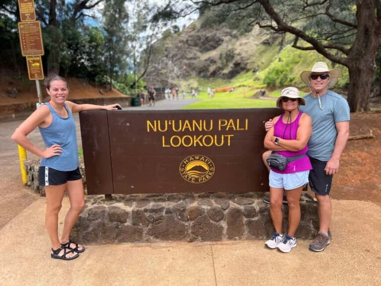 Oahu: Waterfall Hike via Scenic South Shore Drive - Coastal Landmarks and Scenic Views