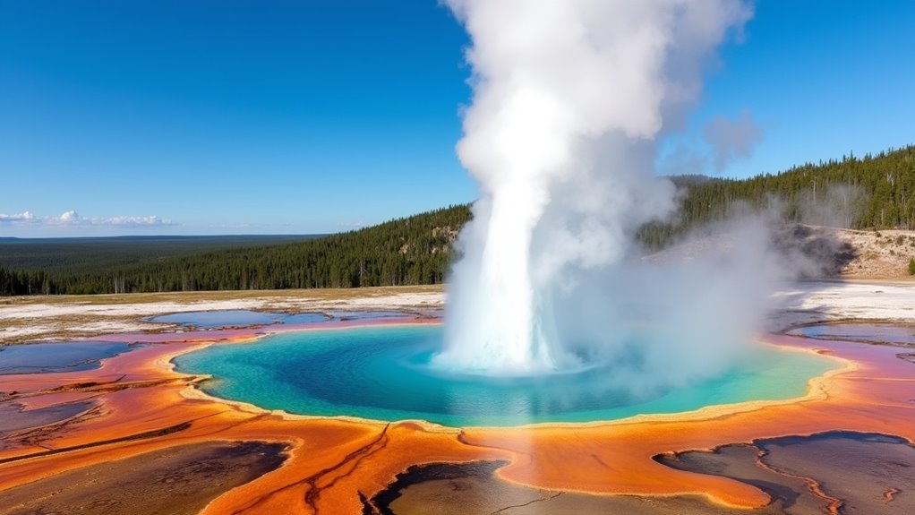 old faithful erupts predictably