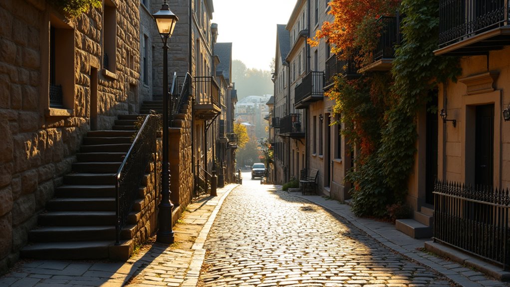 old qu bec s historic cobblestone streets