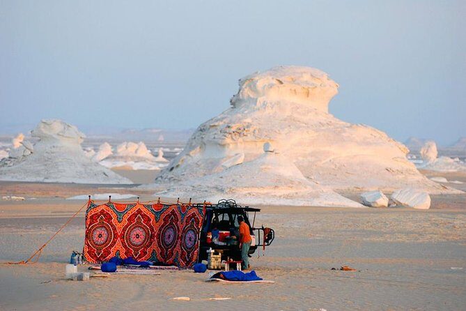 One Night Camping In White & Black Deserts Baharaya Oasis From Cairo - What to Expect at Each Stop