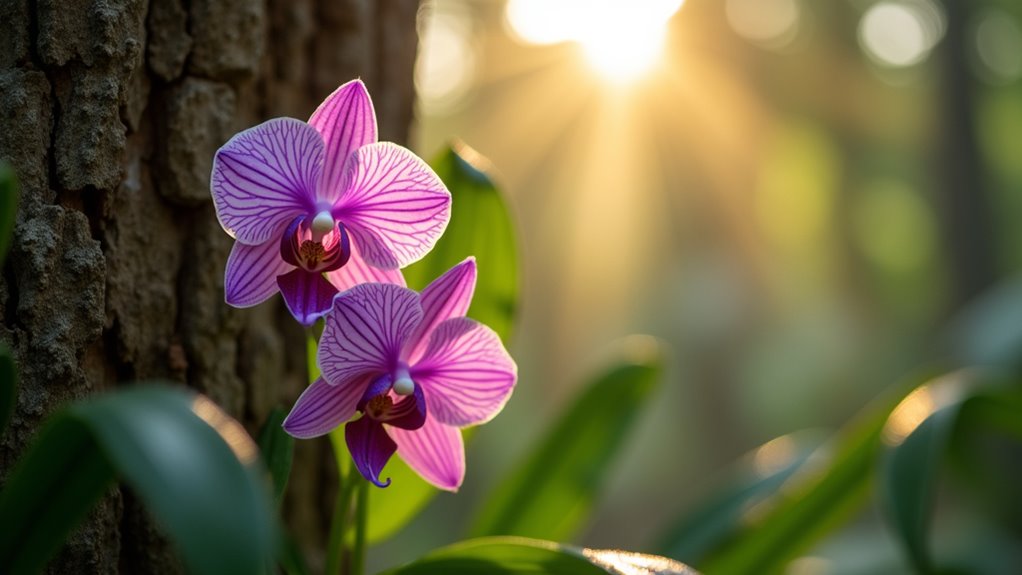 orchid gardens at botanic