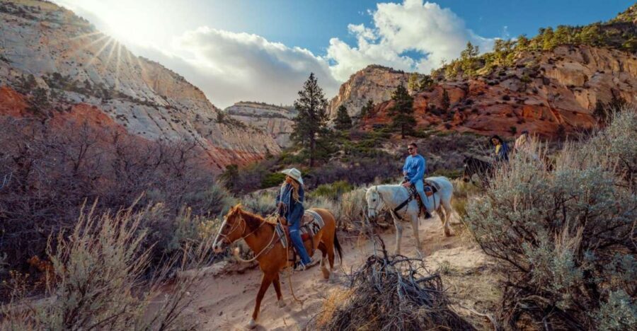 Orderville: East Zion Park White Mountain Horseback Tour