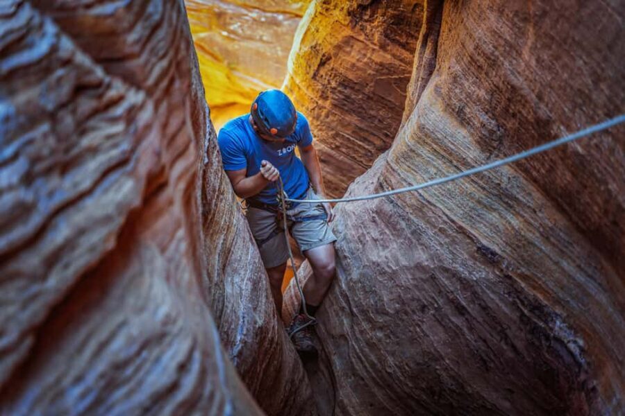 Orderville: Powell's Way Canyoneering & Rappelling Adventure