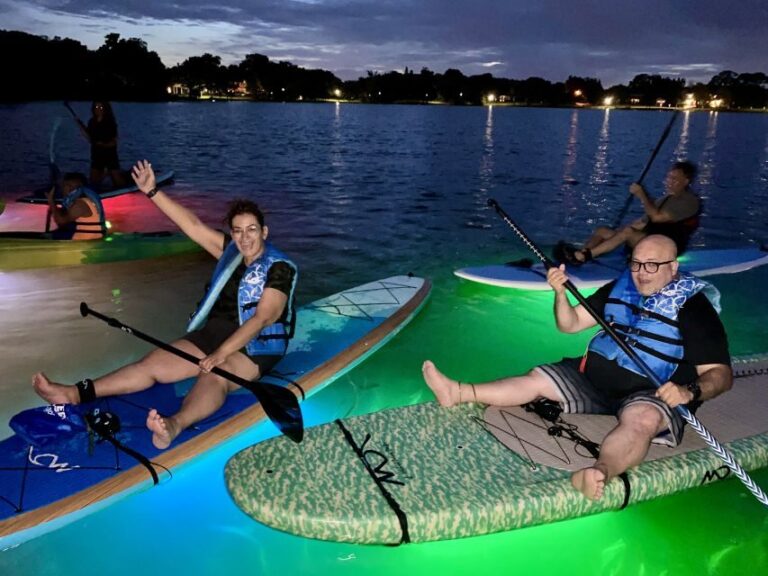 Orlando: Date Night LED Night Glow Tour with Sparkling Wine - How the Tour Is Structured