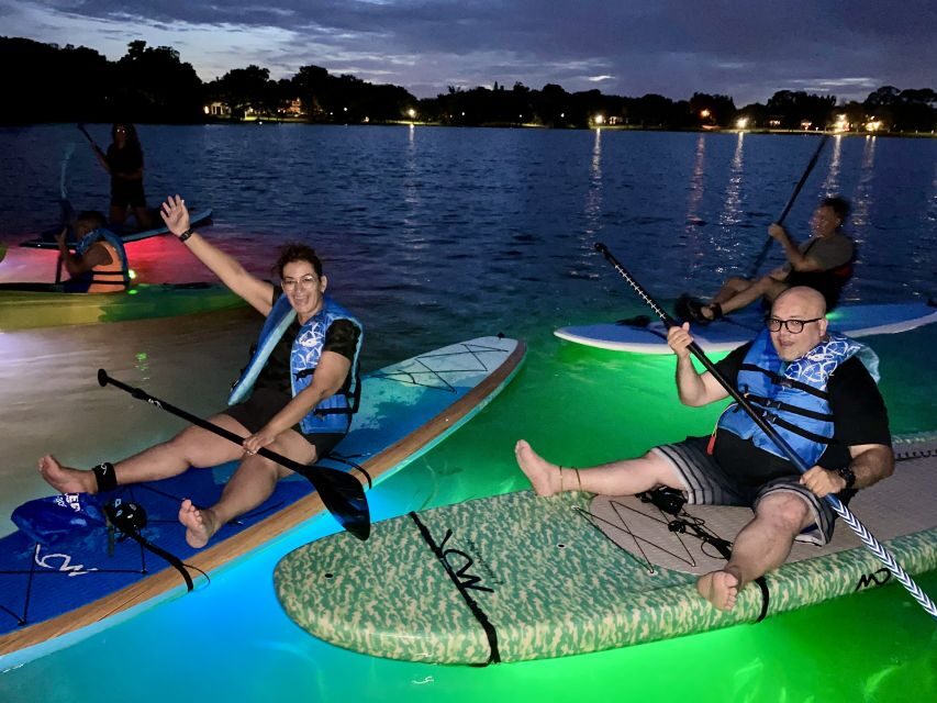 Orlando: Date Night LED Night Glow Tour with Sparkling Wine - How the Tour Is Structured