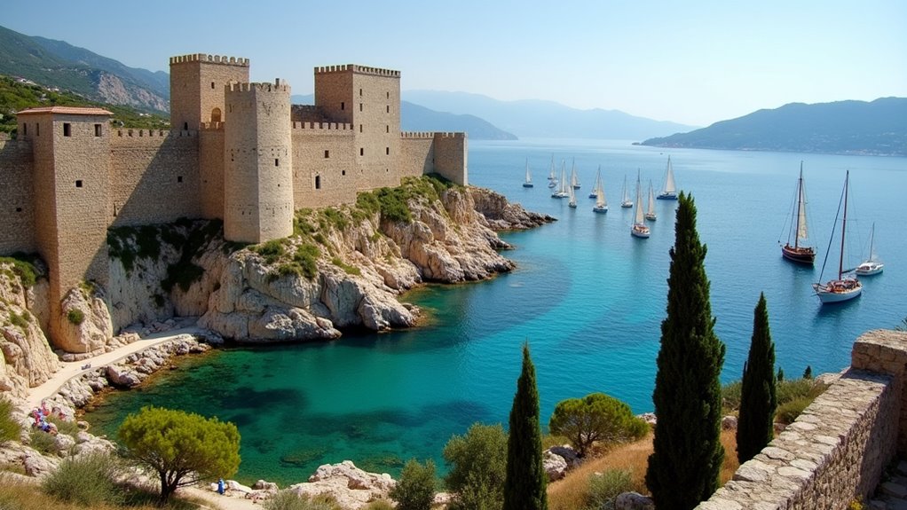 ottoman castle with museum