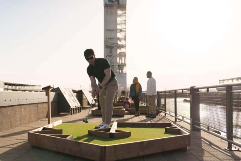 Outdoor mini golf in Montreal - Key Points