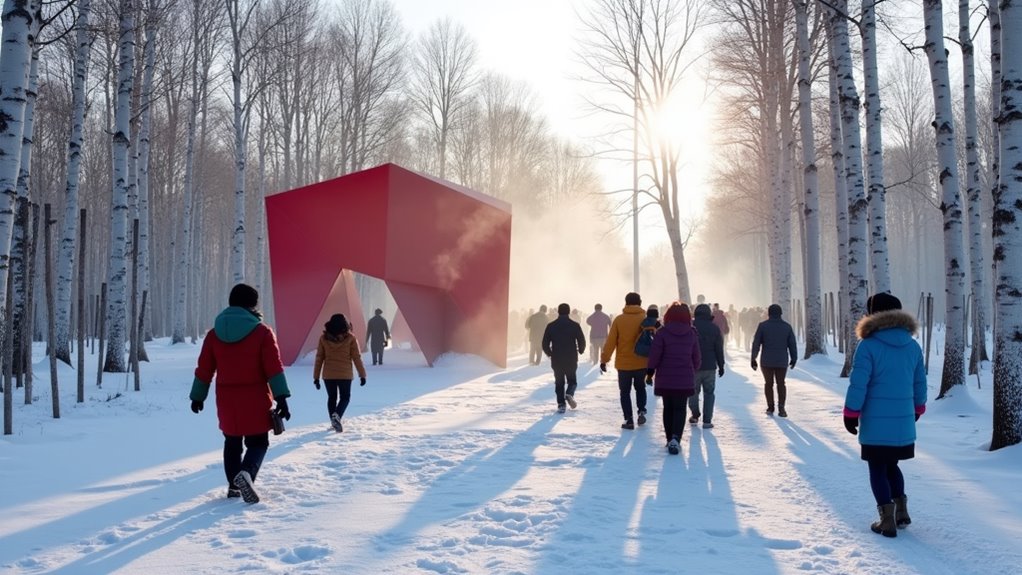 outdoor contemporary sculpture experiences