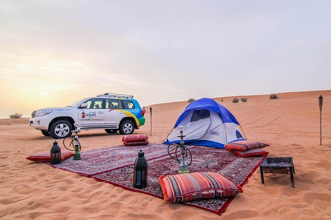 Overnight Dubai Desert Safari in igloo tent with Private 4WD - The Camp: Authentic, Basic, and Atmospheric