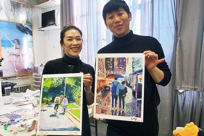 Paint Your New York-Inspired Masterpiece - The Experience in Practice