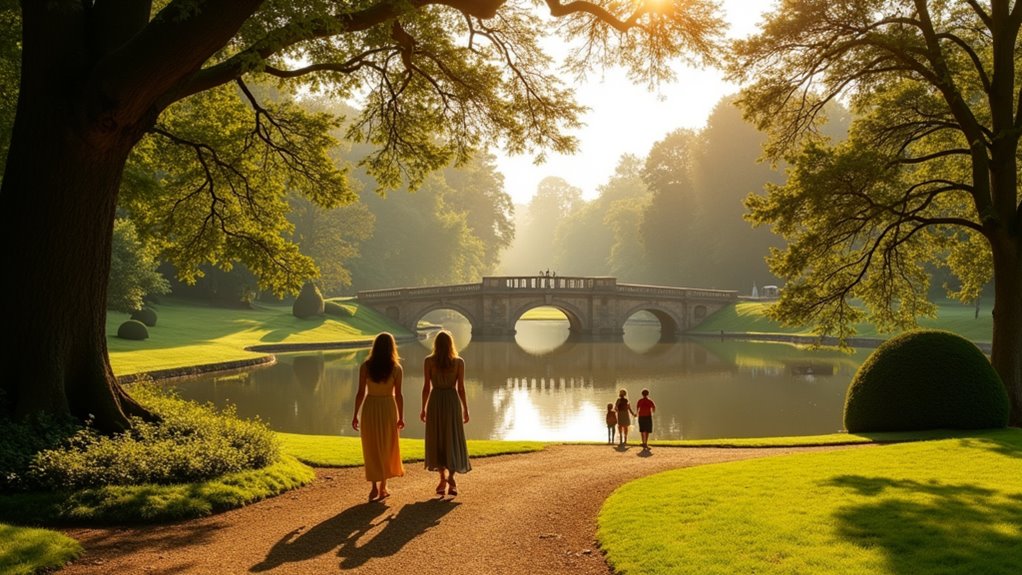 palladian bridge georgian landscape