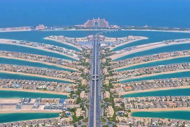 Palm Jumeirah Island Tour with Revolving 360" view from The View at The Palm ! - Exploring Dubai with a View of Ain Dubai and Atlantis