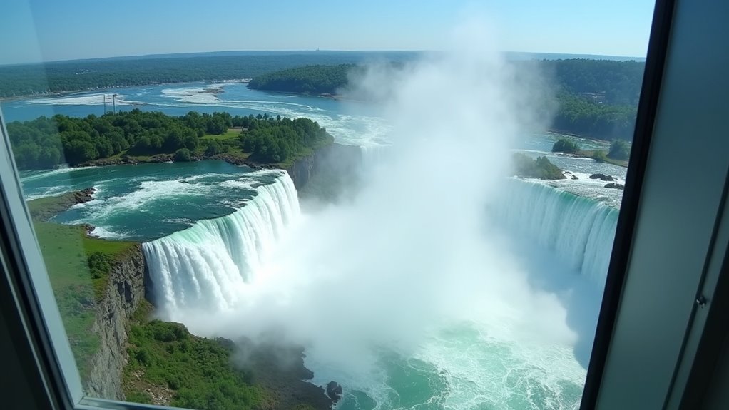 panoramic niagara falls views