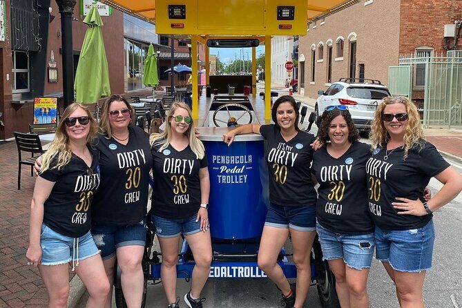 Party Bike Pub Crawl of Downtown Pensacola - What the Experience Feels Like