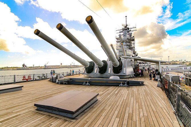 Pearl Harbor: Arizona & Missouri Battleship Tour From Maui, Big Island & Kauai - Transportation and Group Size