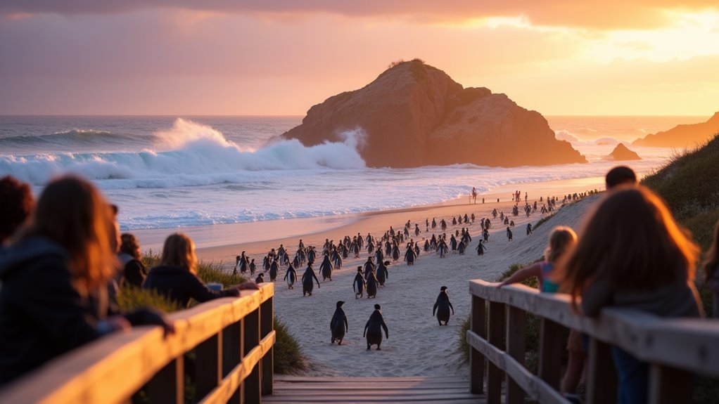 penguin colony sunset tour
