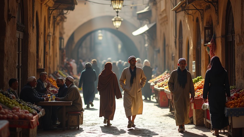 people watching in tangier