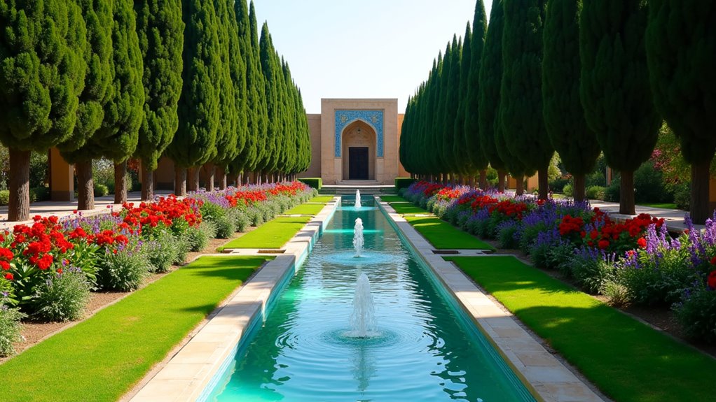 persian garden qanat irrigation