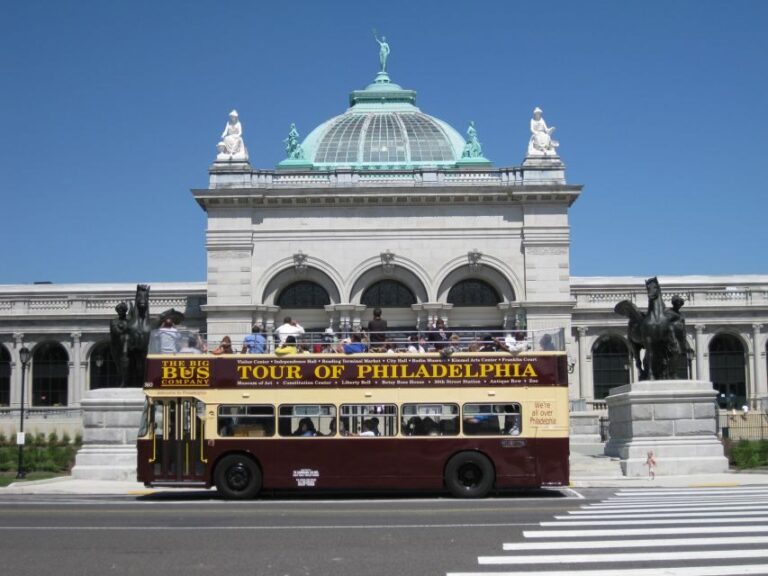 Philadelphia: Double-Decker Sightseeing Bus Tour - A Day in the Life: The Itinerary Breakdown