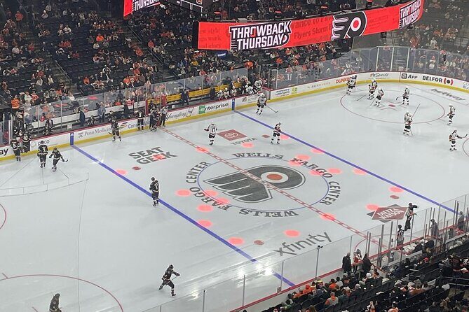 Philadelphia Flyers Ice Hockey Game Ticket at Wells Fargo Center - The Itinerary in Detail
